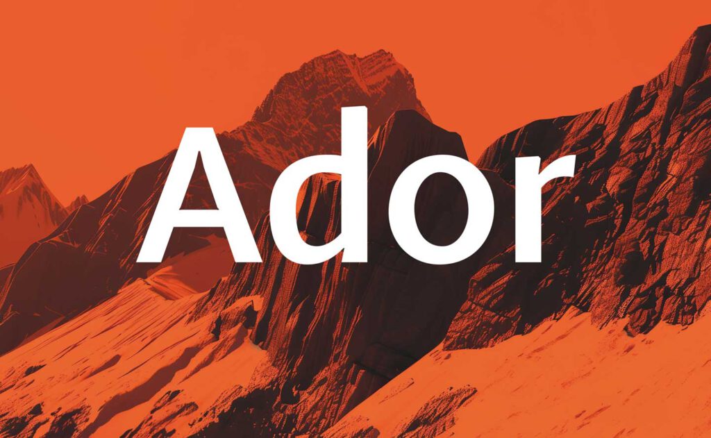 Font Ador