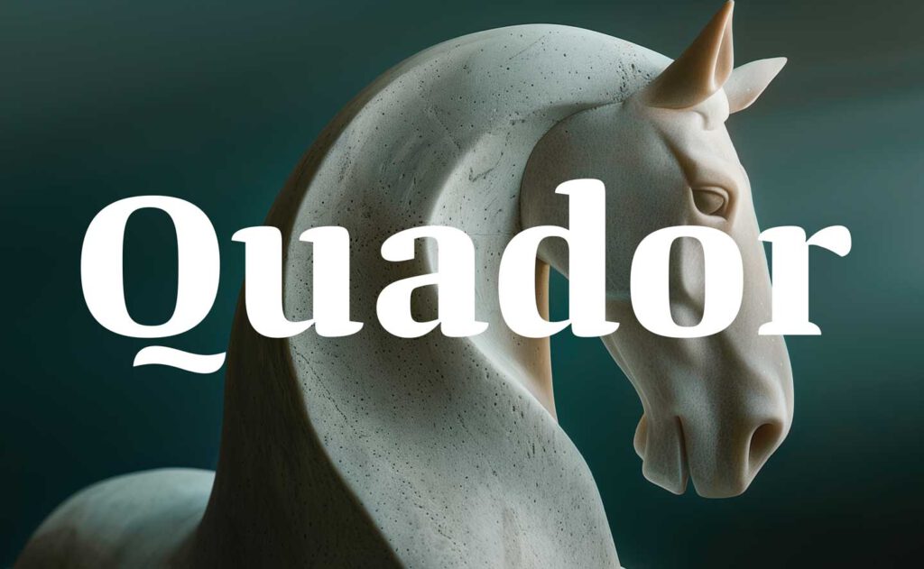 Font Quador